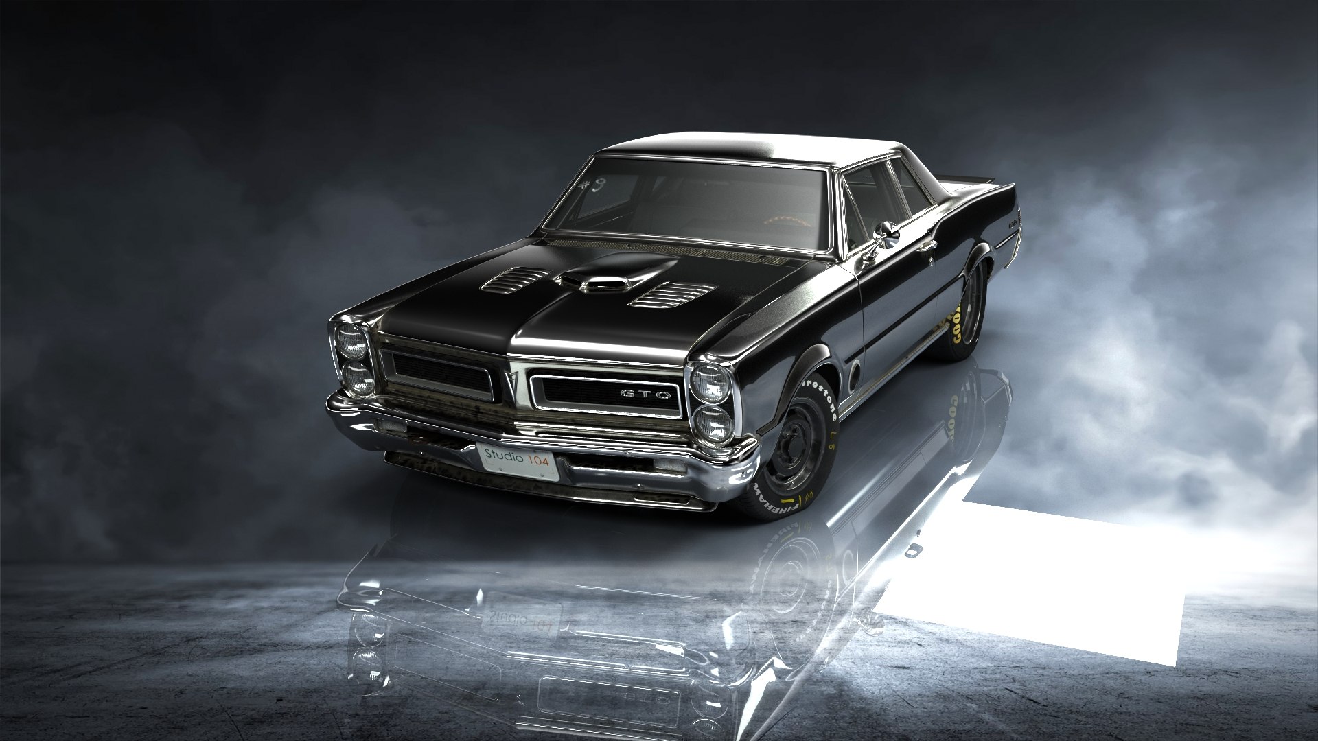 3D Pontiac Gto - TurboSquid 1602258