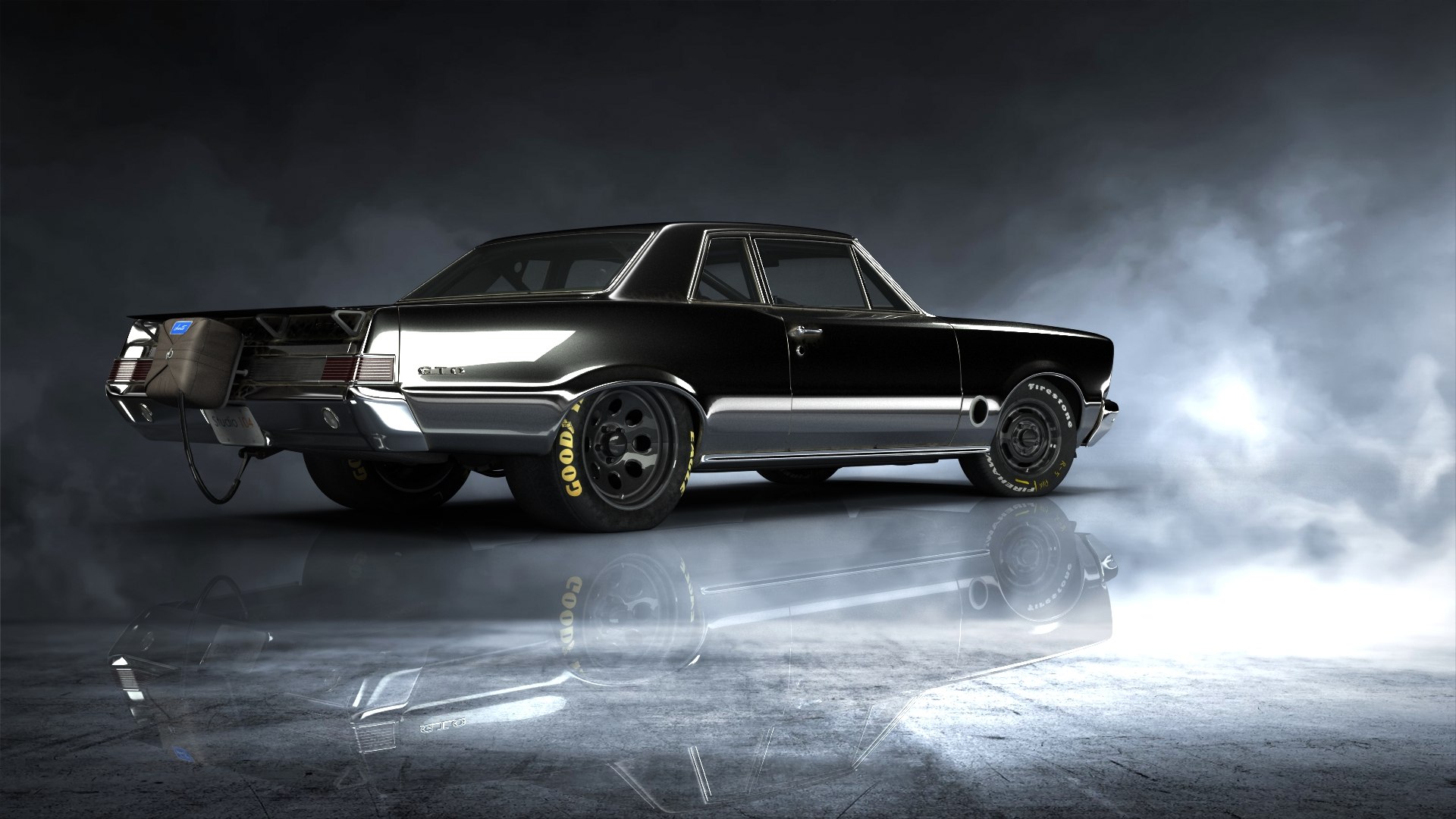 3D Pontiac Gto - TurboSquid 1602258