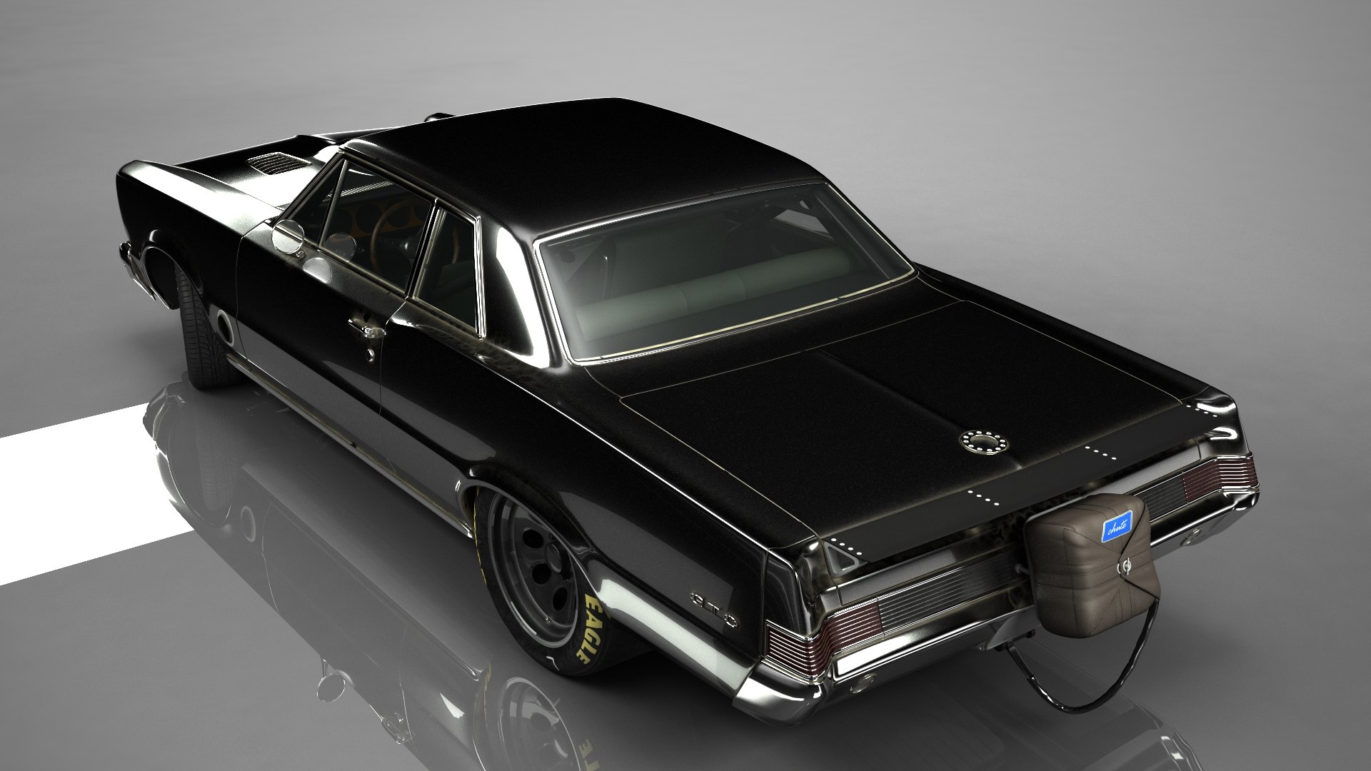 3D Pontiac Gto - TurboSquid 1602258