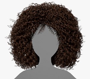 Female Hair Cards Style 9 - Wild Loose