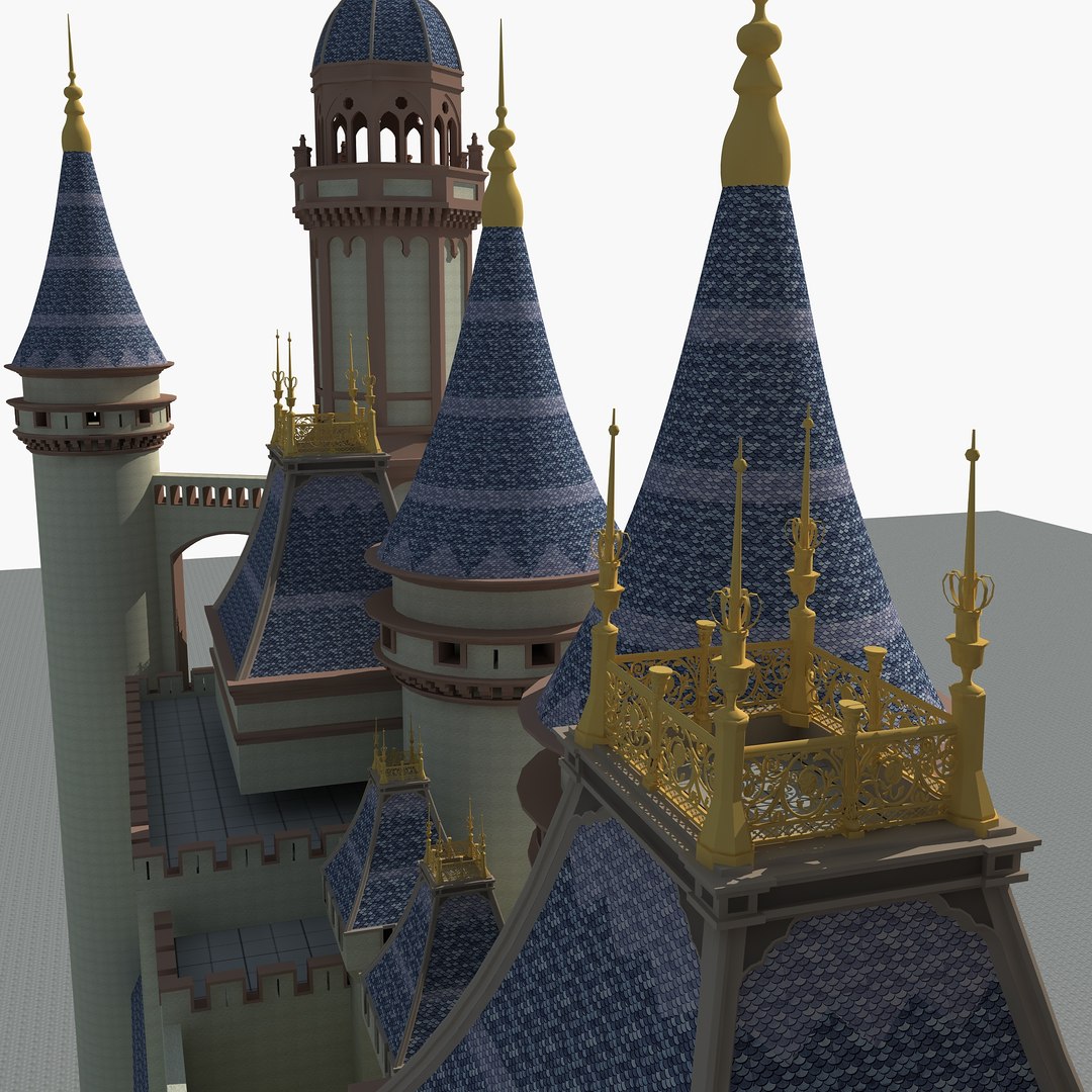 Castle 1 Model - TurboSquid 2128787