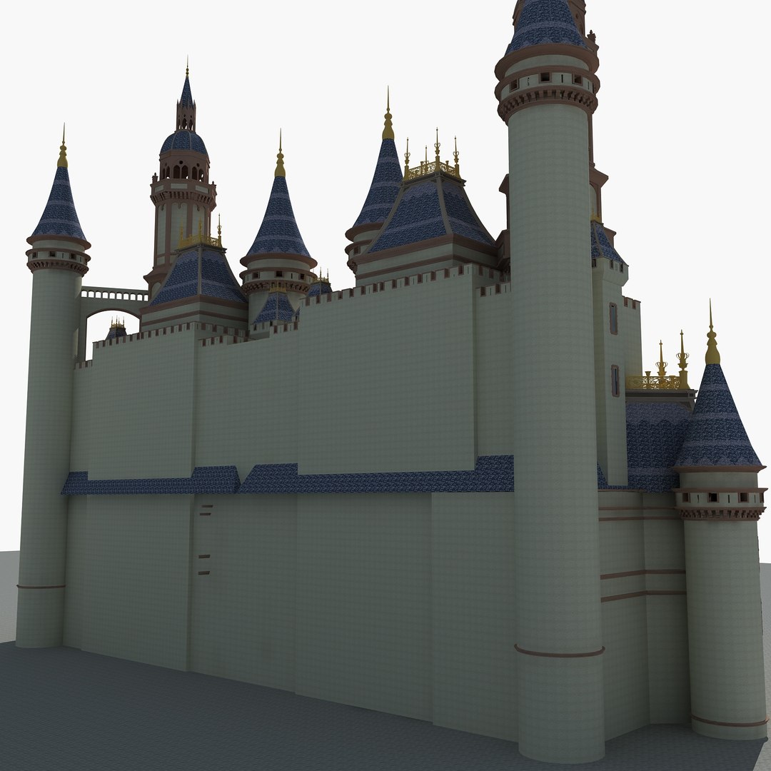 Castle 1 Model - TurboSquid 2128787