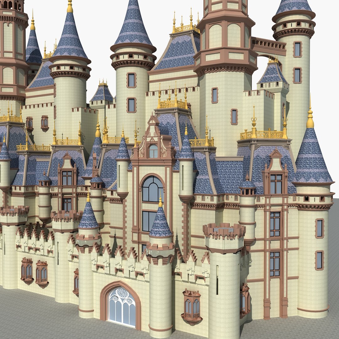 Castle 1 Model - TurboSquid 2128787