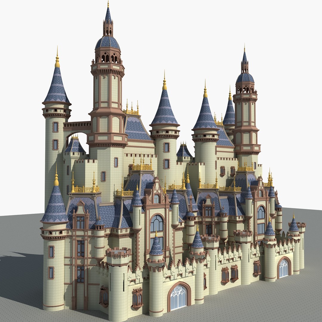 Castle 1 Model - TurboSquid 2128787