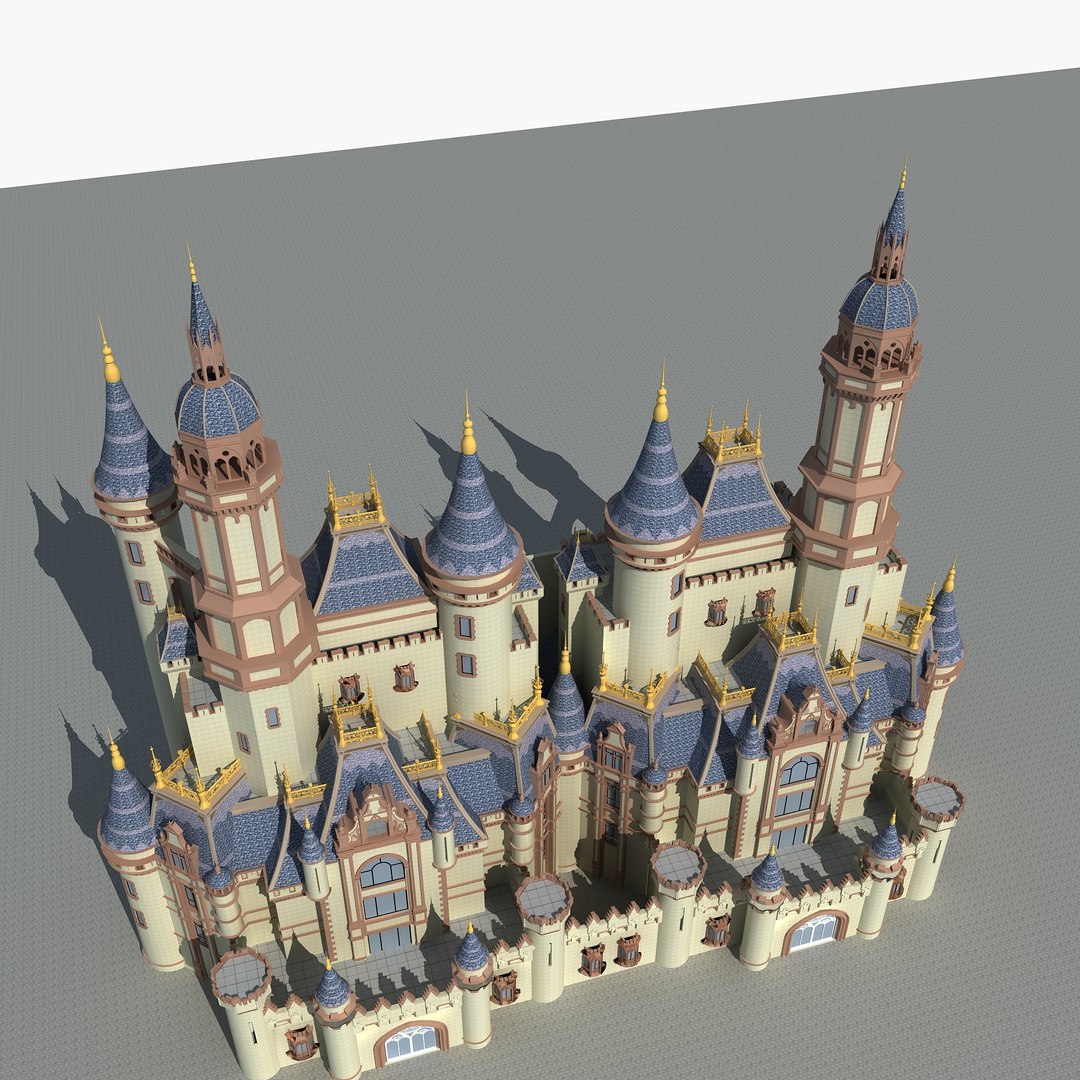 Castle 1 Model - TurboSquid 2128787