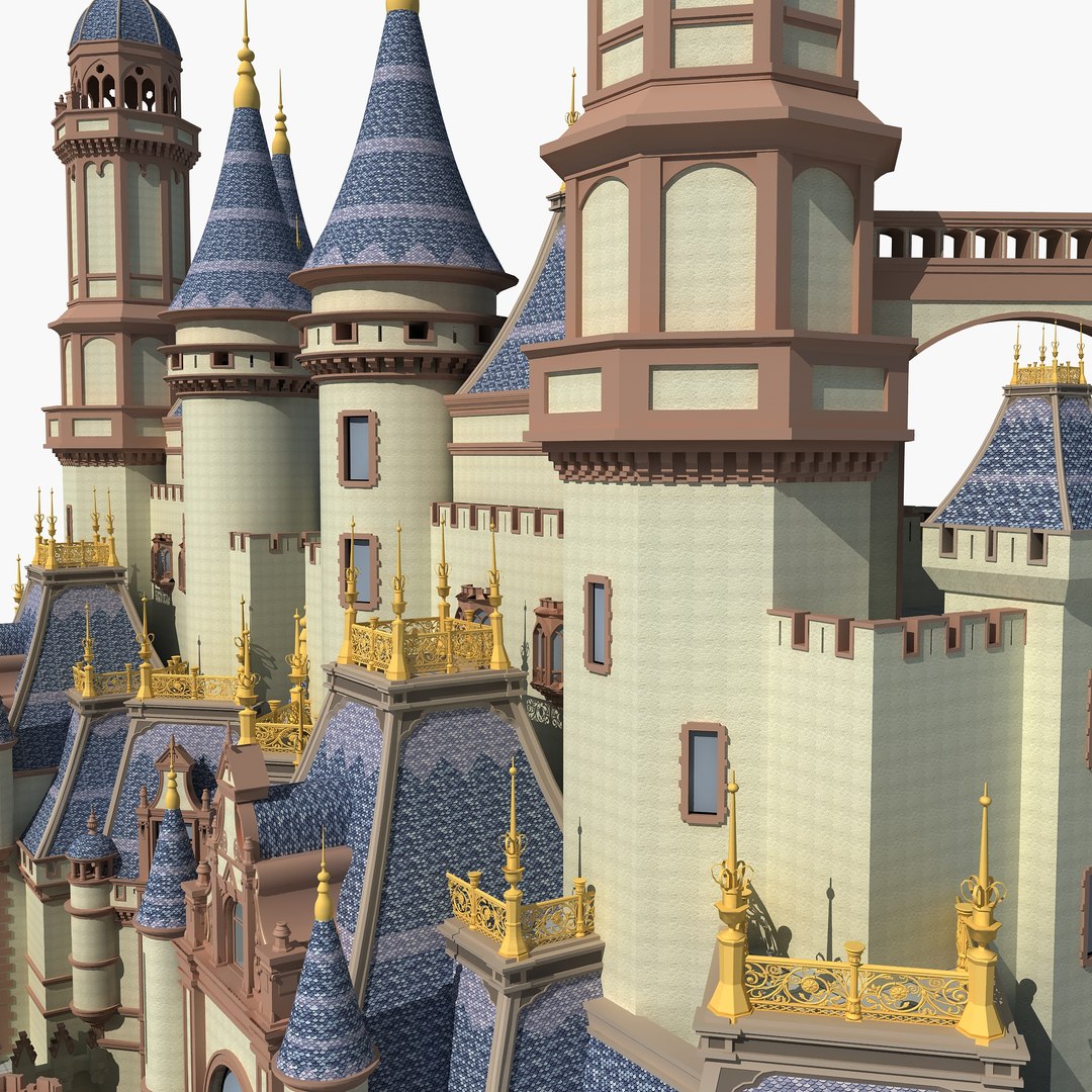Castle 1 Model - TurboSquid 2128787