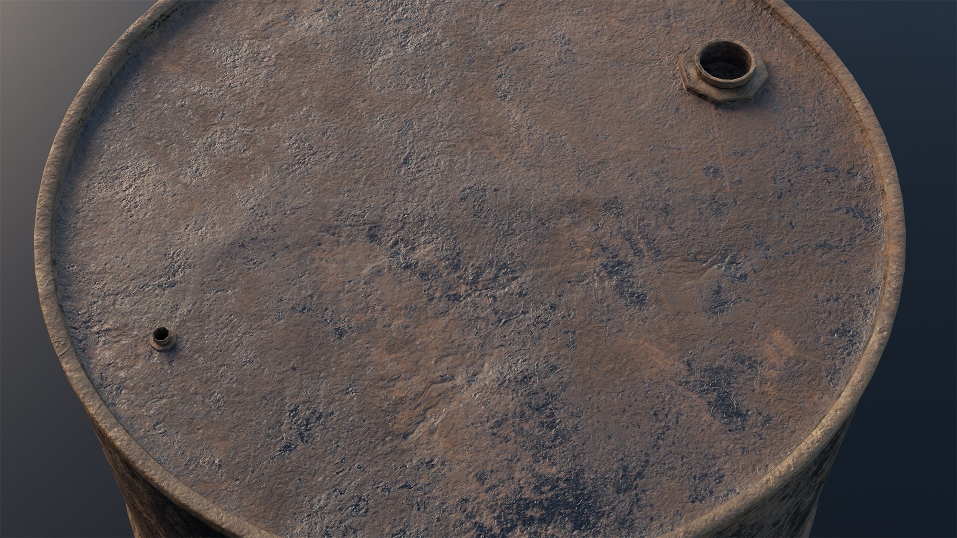 Rusty Steel Barrel - Black - PBR - 2K 4K 3D model https://p.turbosquid.com/ts-thumb/ek/x0AlQP/G6/004/jpg/1769623824/1920x1080/fit_q87/1020270f8f8d5047de7822a18065d00dd307497a/004.jpg