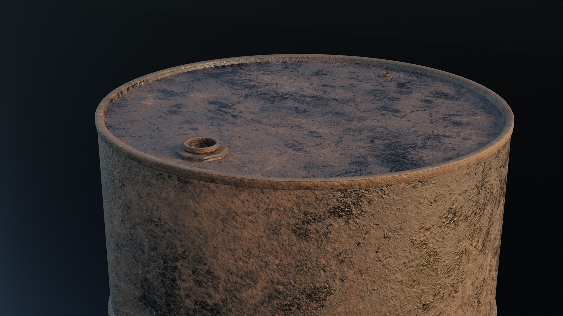 Rusty Steel Barrel - Black - PBR - 2K 4K 3D model https://p.turbosquid.com/ts-thumb/ek/x0AlQP/J2/006/jpg/1769623827/1920x1080/fit_q87/6fc9db284f012d453d310c60139d745381013886/006.jpg