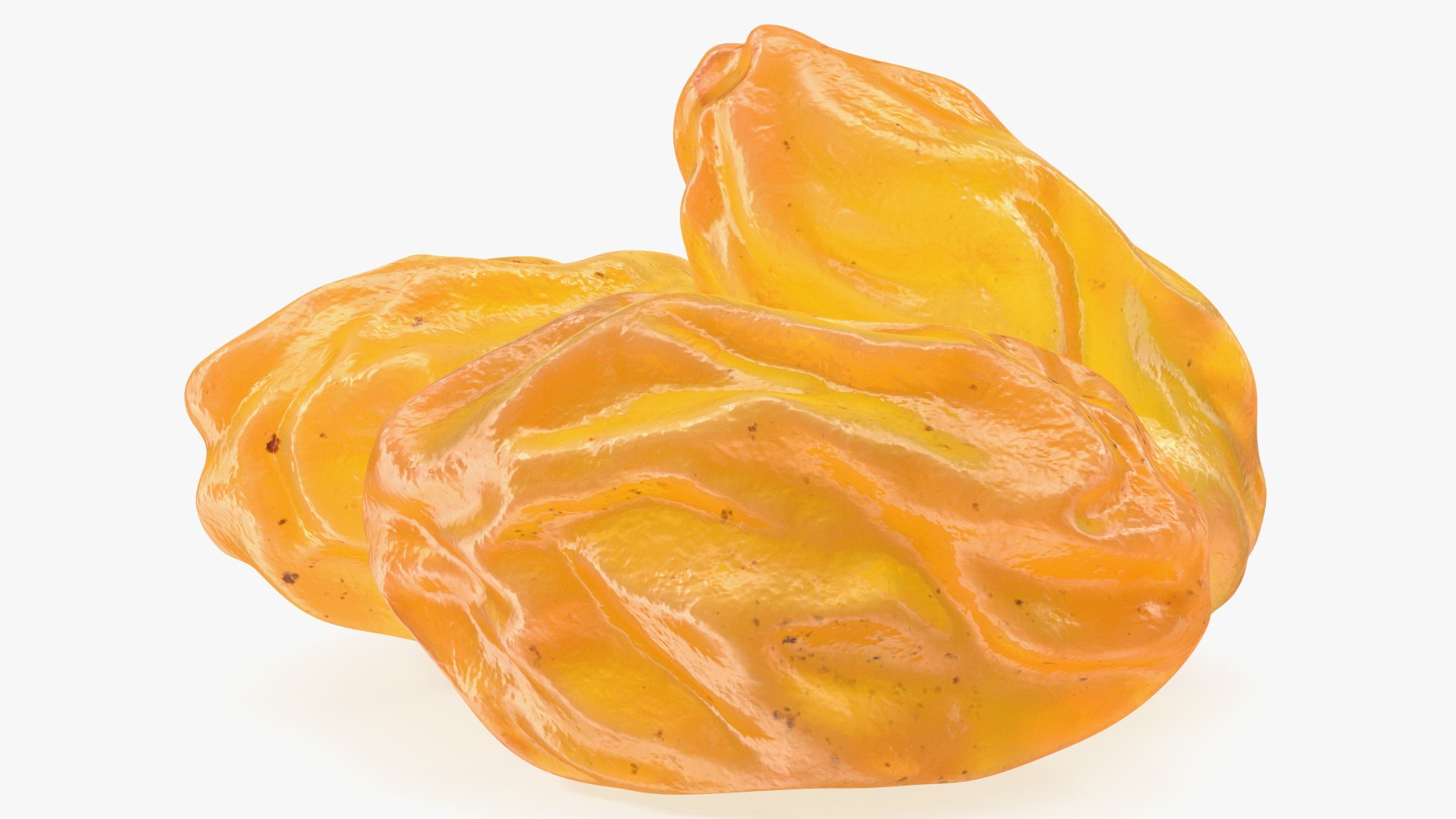 3D Pile Of Golden Raisins - TurboSquid 1778894