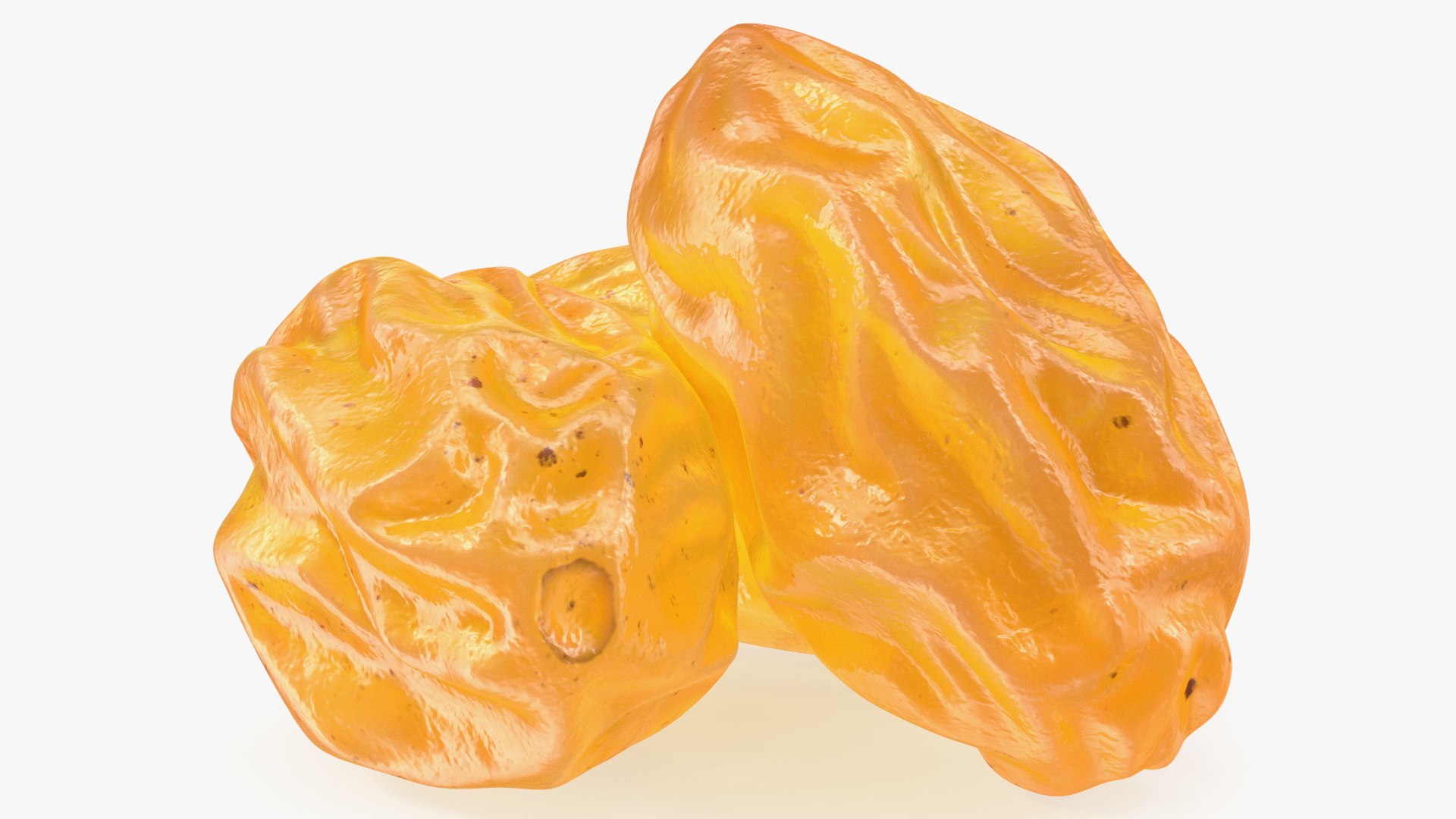 3D Pile Of Golden Raisins - TurboSquid 1778894