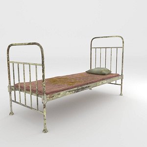 3ds max old bed