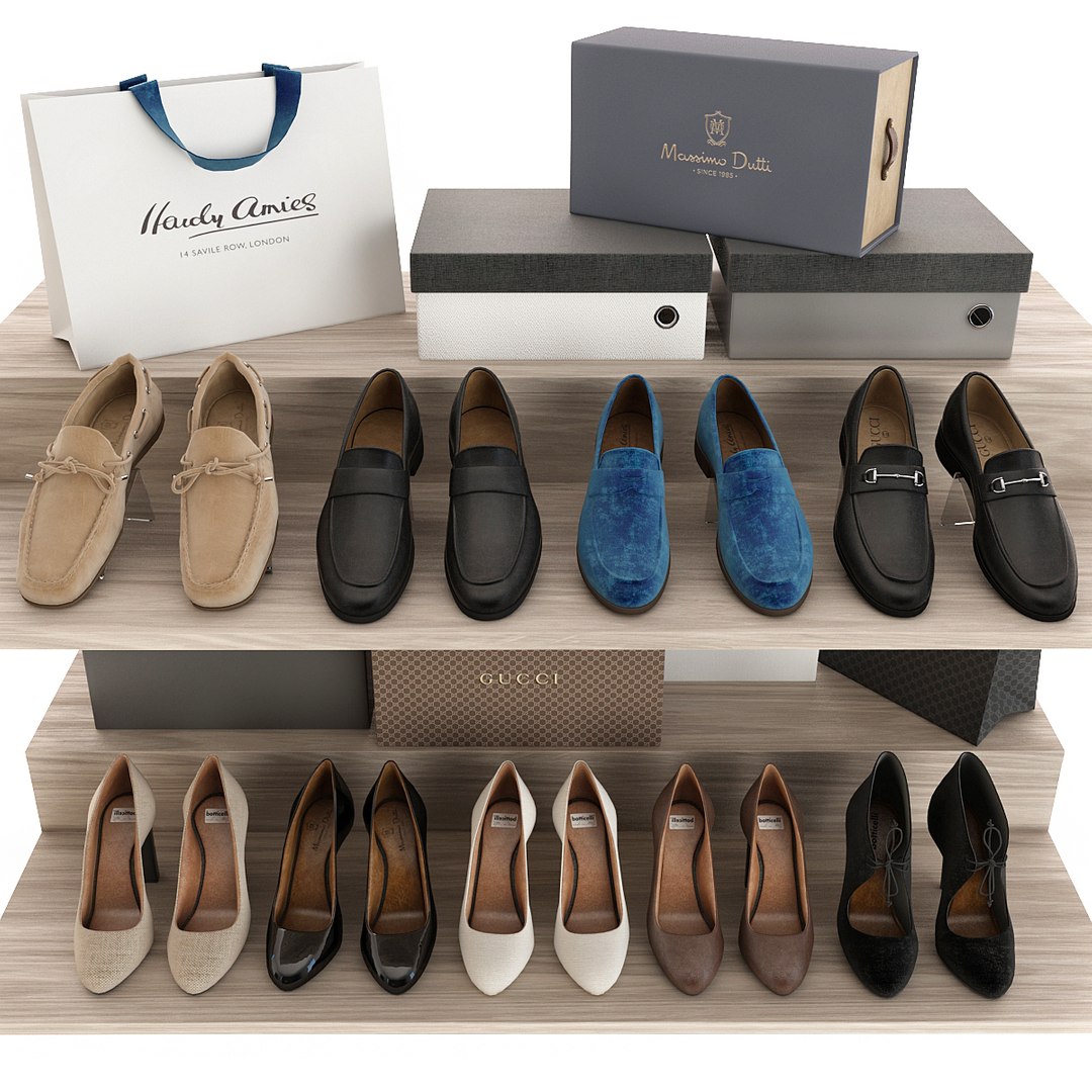 3D model Set of Shoes https://p.turbosquid.com/ts-thumb/ek/zm60SZ/rH/86/jpg/1623354918/1920x1080/fit_q87/b0d185a59452bcd2216a0c38b8685a9ac4a24760/86.jpg