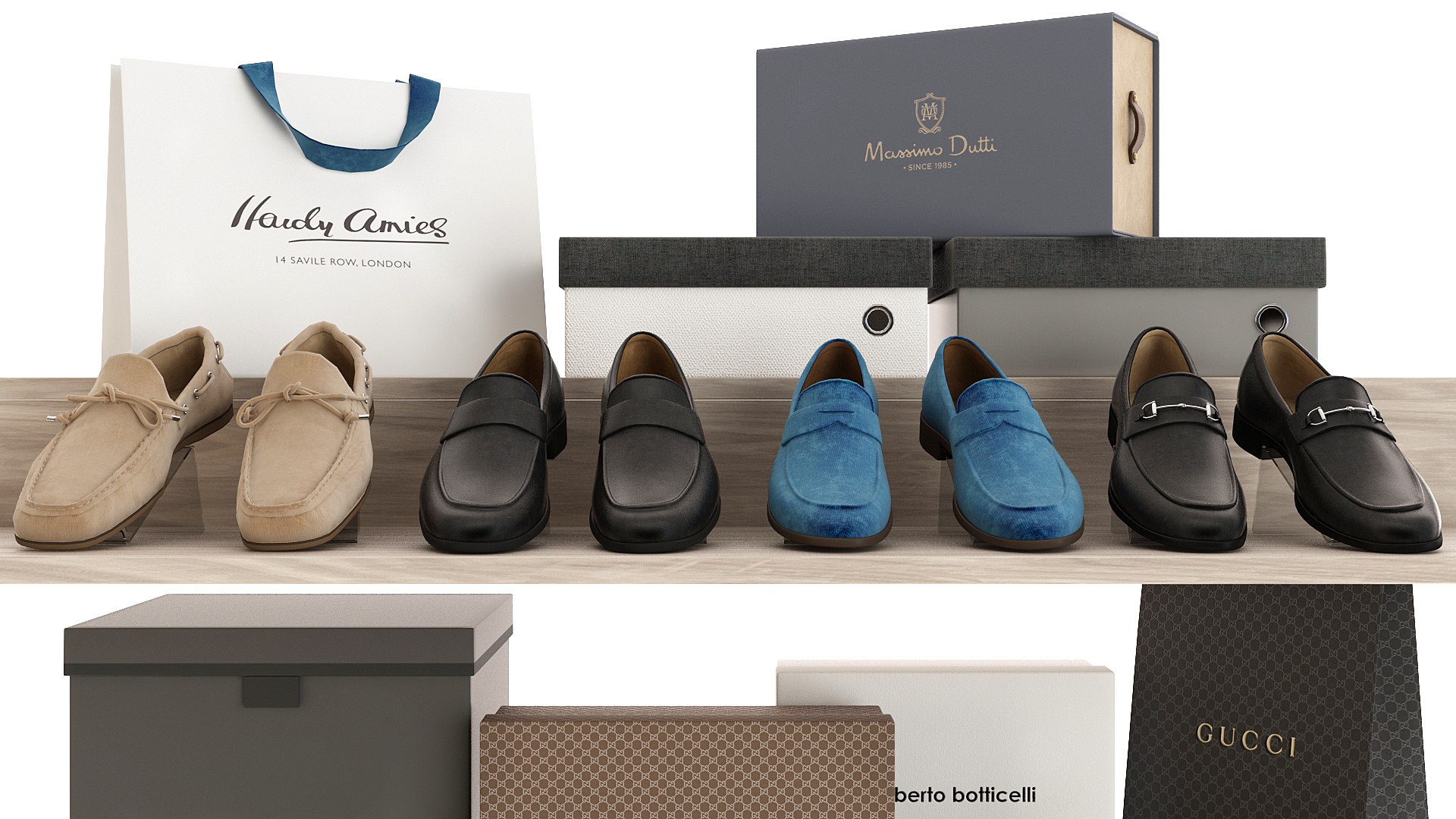 3D model Set of Shoes https://p.turbosquid.com/ts-thumb/ek/zm60SZ/vp/img7_1920/jpg/1623354871/1920x1080/fit_q87/b522b1c7d55748d01f545a006bf175e55532c6ed/img7_1920.jpg