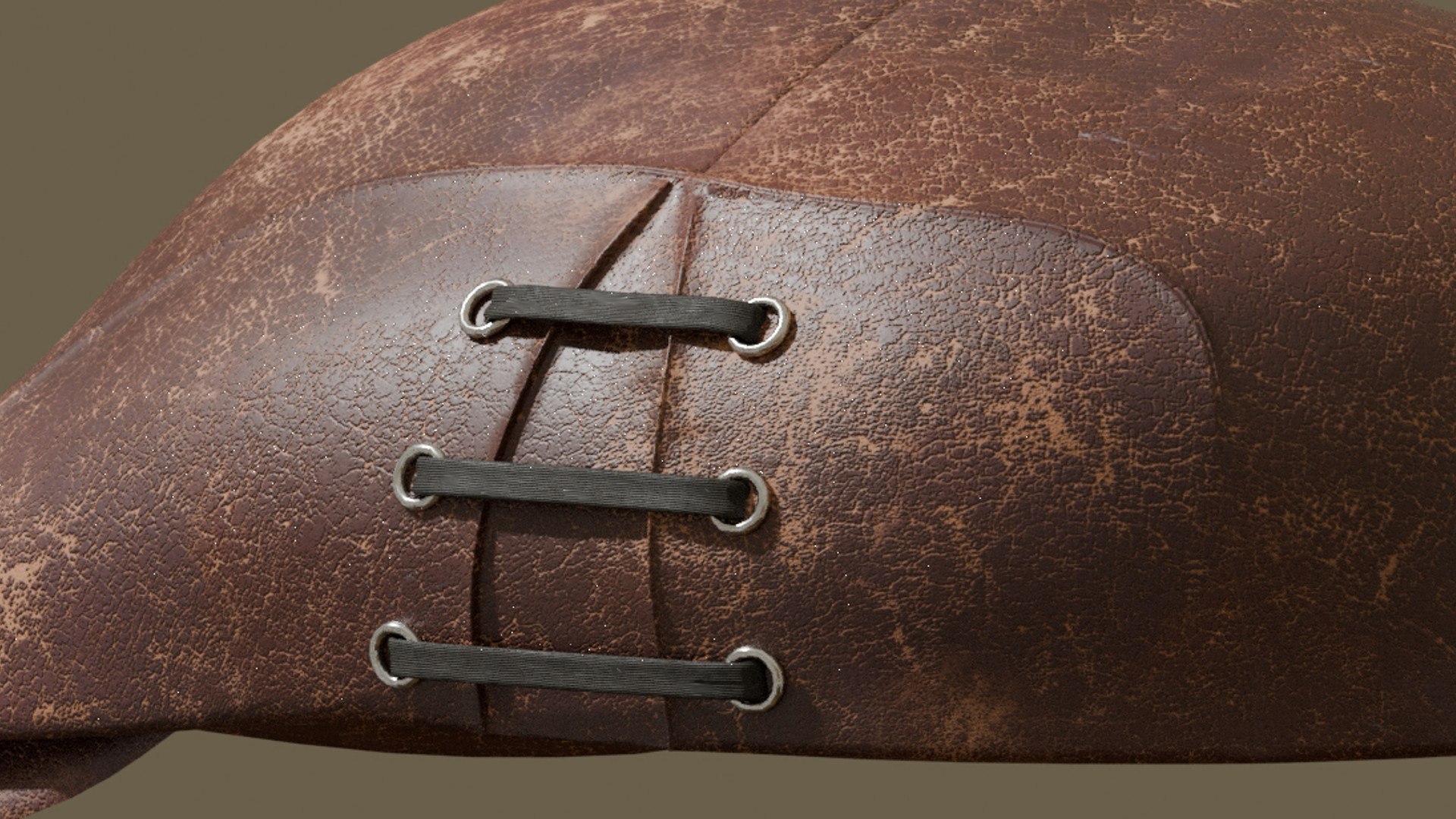 Vintage Leather Flat Cap Peaky Blinders Style Hat - Game Ready 3D Model ...