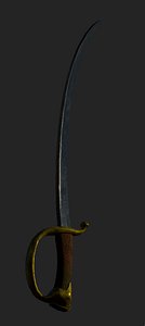 Rusty Pirate Cutlass