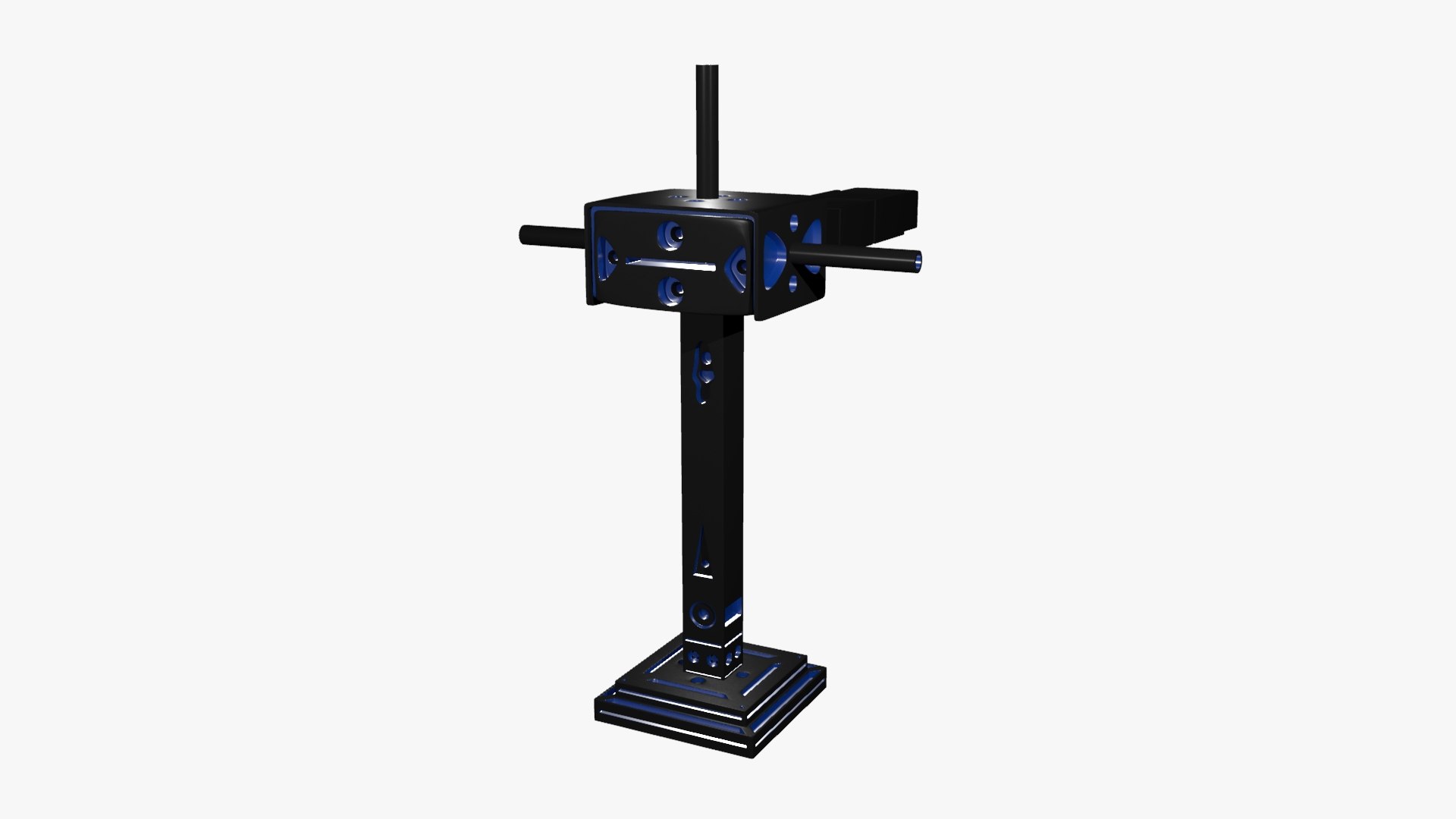 Futuristic Sci-Fi Turret Model - TurboSquid 1730108
