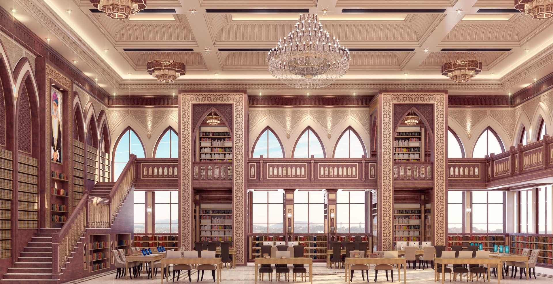 3D Library Model - TurboSquid 2284437