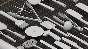 3D 100 Piece - Mega Kitchen set
