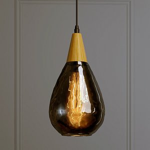 hanging lamp loft house 3D model