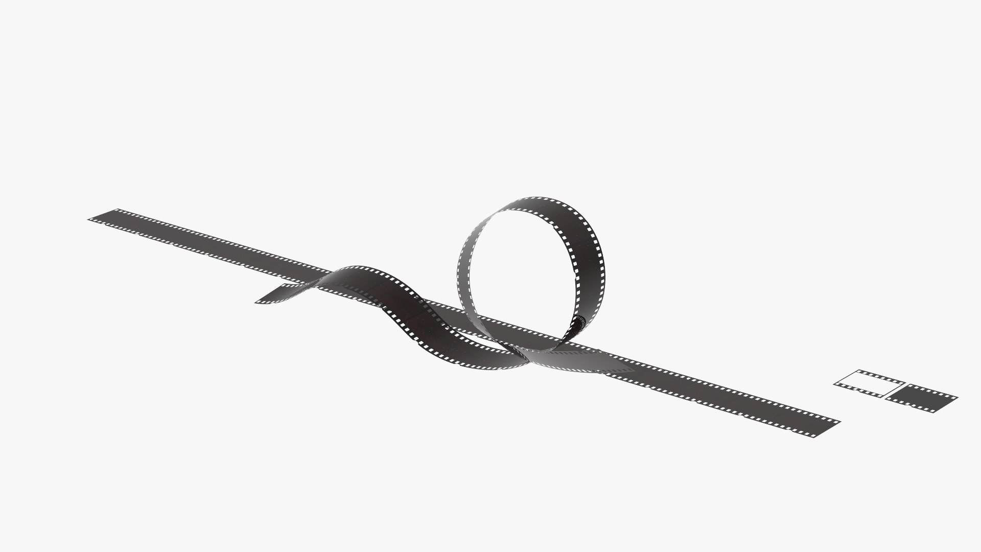 Reel Film Frame 3D - TurboSquid 1635940