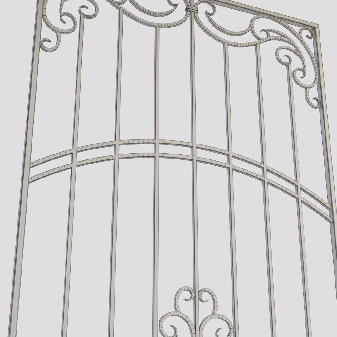3d Model Windows Bars