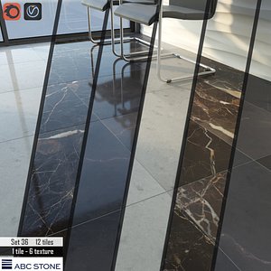 ABC stone Set 36