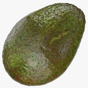 3D avocado 05