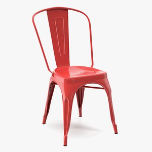 Red Stackable Chair model