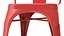 Sedia Impilabile Rossa