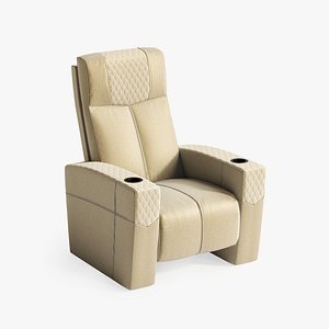 3ds max ferrier incliner theatre seating