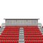 3D Bleachers 46