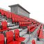 3D Bleachers 46