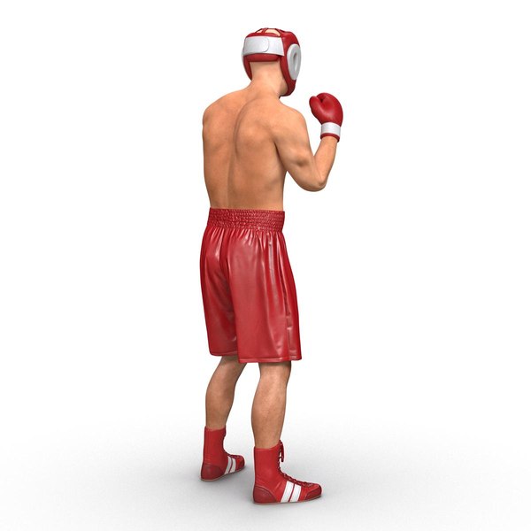 3ds boxer man pose 2