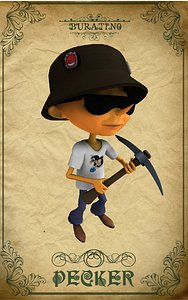 pecker 3d model