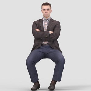 realistic human 3d model