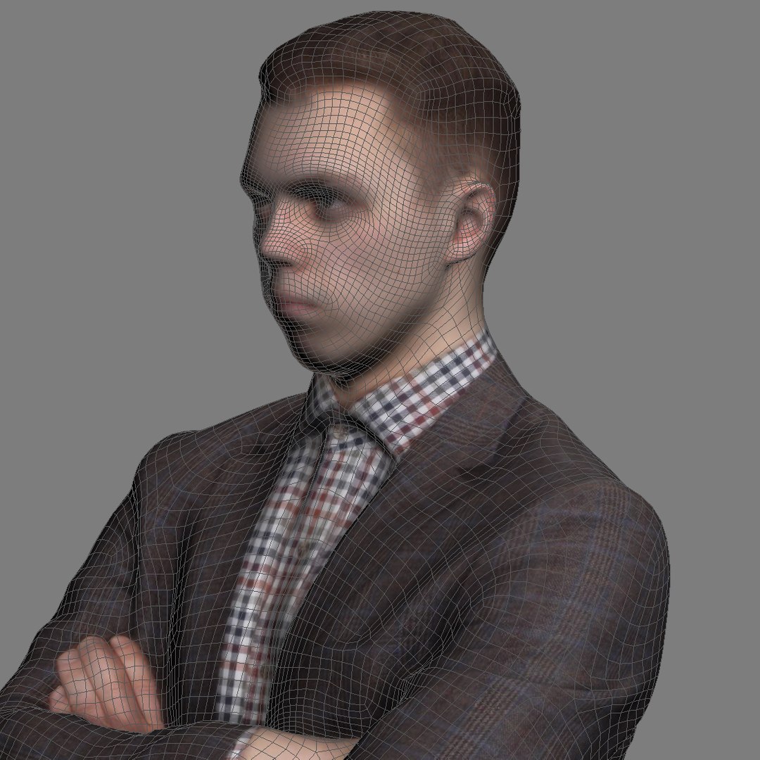 Realistic Human 3d Model