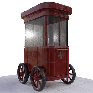 Bagel Cart 3D model
