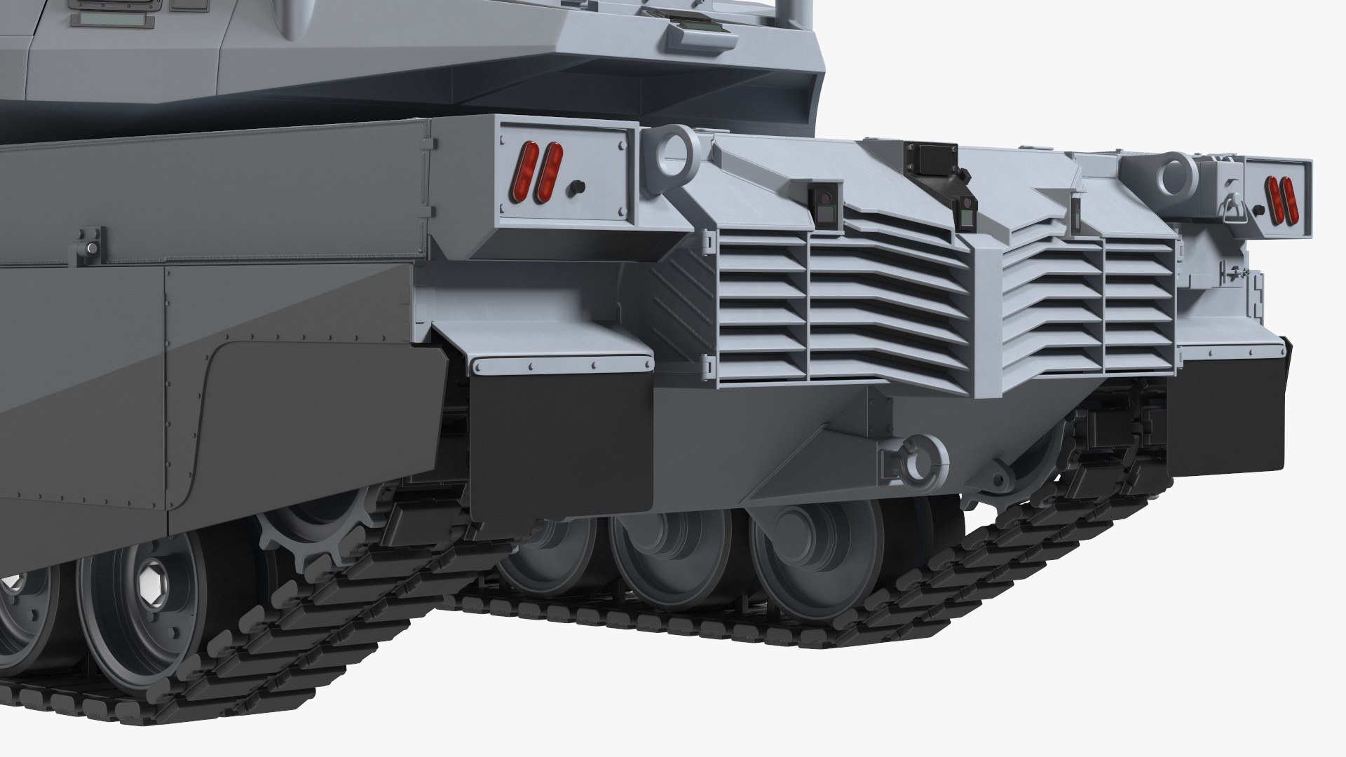 3D Abrams X Tank Grey Rigged For Maya Model - TurboSquid 2241572