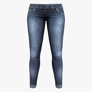 3D Skinny Jeans model