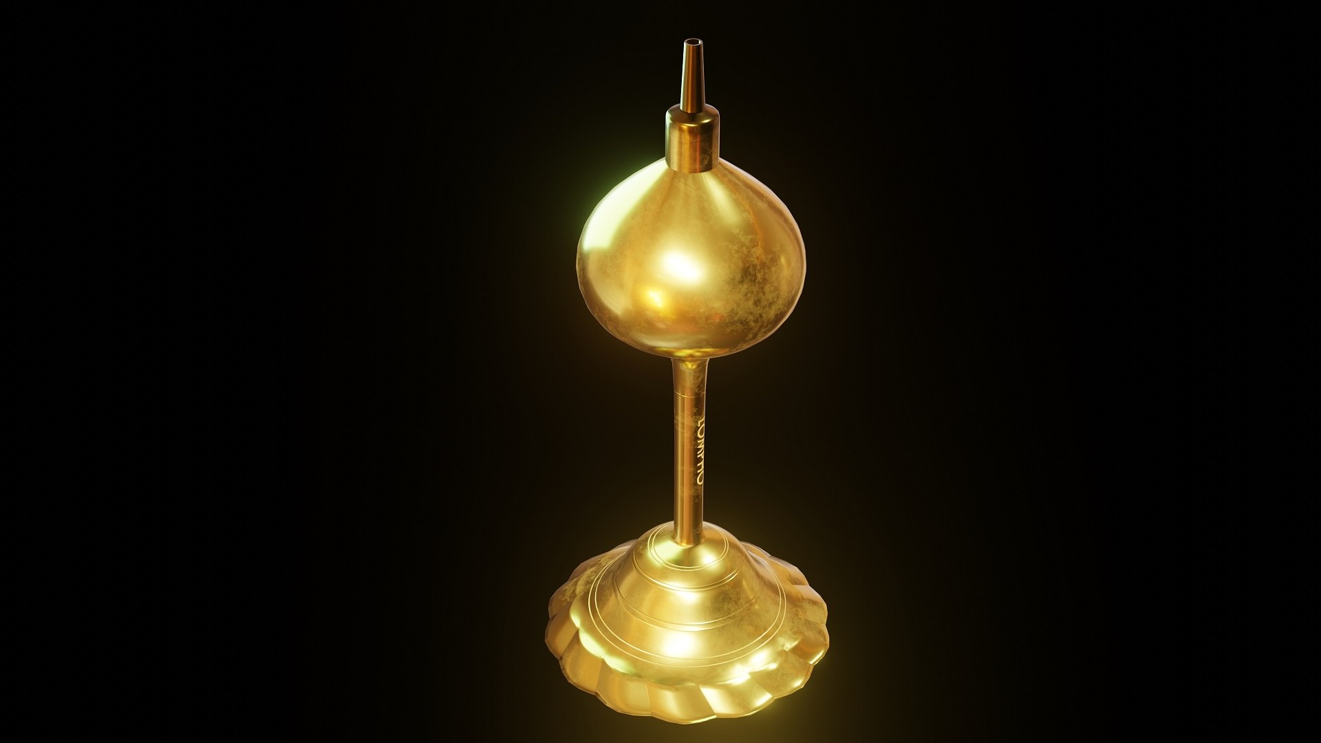 Free 3D Oil Lamp Model - TurboSquid 1856928