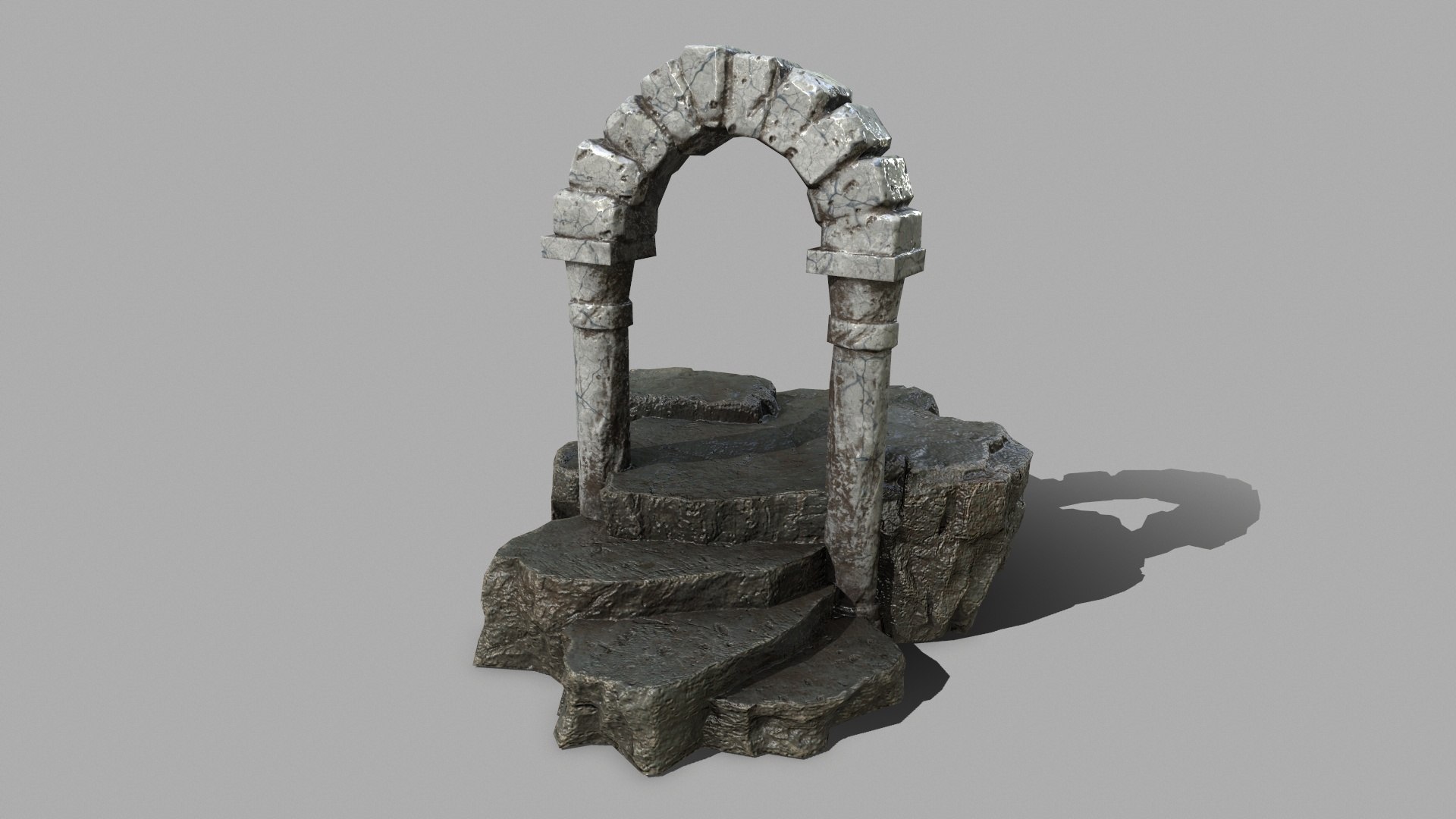 Rock model - TurboSquid 1595404