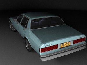 chevrolet caprice 3d max