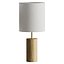 Adesso Wood Column Modern Table Lamp