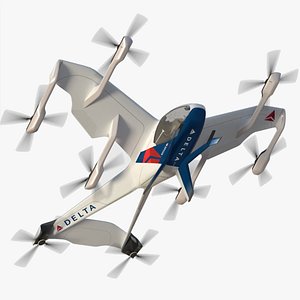 CityAirbus Delta SC 3D model