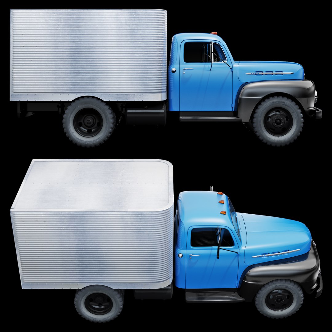 Ford F 6 truck 1952 model https://p.turbosquid.com/ts-thumb/el/qktMU4/F2/fordf6truck1952014/jpg/1746576245/1920x1080/fit_q87/754fe9238f752b8ae19adc3bbfcededa2cec72b6/fordf6truck1952014.jpg