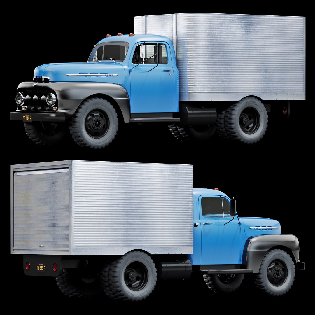 Ford F 6 truck 1952 model https://p.turbosquid.com/ts-thumb/el/qktMU4/XP/fordf6truck1952022/jpg/1746576294/1920x1080/fit_q87/b07c9a8704bc3ef5da6ebd4a6f6cb102dace31b6/fordf6truck1952022.jpg