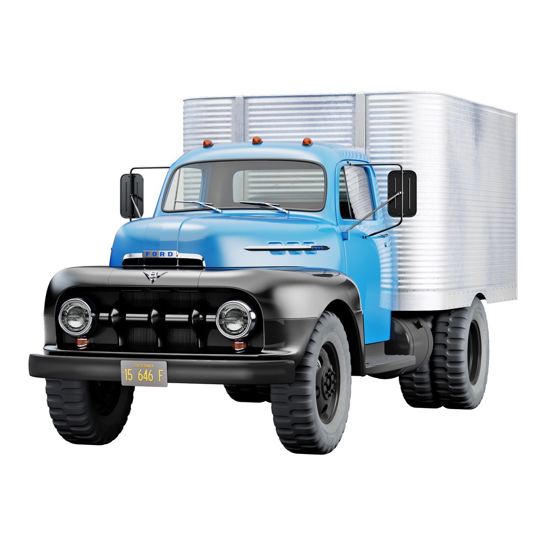 Ford F 6 truck 1952 model https://p.turbosquid.com/ts-thumb/el/qktMU4/m5/fordf6truck1952006/jpg/1746576178/1920x1080/fit_q87/e8dff920f44c507b783add65413dcac8f6128906/fordf6truck1952006.jpg