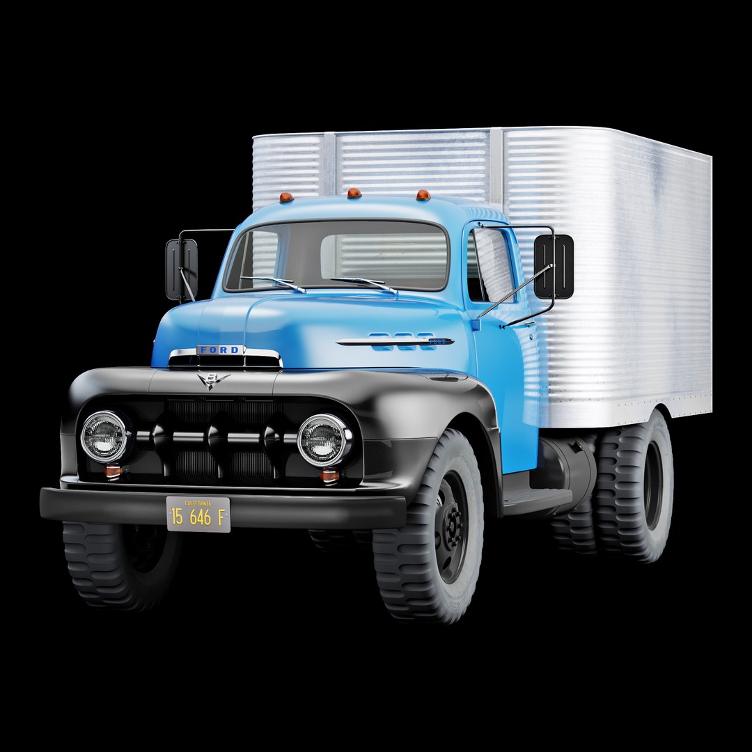 Ford F 6 truck 1952 model https://p.turbosquid.com/ts-thumb/el/qktMU4/rj/fordf6truck1952017/jpg/1746576263/1920x1080/fit_q87/7f083017aecef3da19f8c79bacfaf5366bc943f5/fordf6truck1952017.jpg
