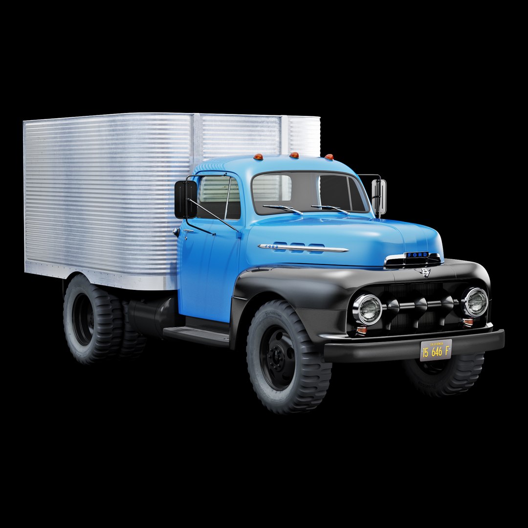 Ford F 6 truck 1952 model https://p.turbosquid.com/ts-thumb/el/qktMU4/z6/fordf6truck1952012/jpg/1746576216/1920x1080/fit_q87/34df9b90f9e0e20d999a50991443c5b922e0c583/fordf6truck1952012.jpg