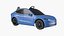 Kids Battery-Powered Tesla Style Car Blue